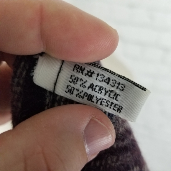 Geometric pattern infinity scarf - Picture 4 of 5